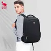 Skolbag Oiwas Ryggsäck Män Laptop Travel Bag Male-Function Ultra-Light Packs Unisex High Quality Backbag Mochila 202211