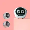 Bordsklocka Expression Alarm Pixel Bedside Kids Night Wake Up Light Multi Function Child 220311