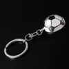 Süblimasyon Boş Metal Futbol Spor Anahtarlık Zincir Kalp Transfer Baskı DIY Özel Anahtarlıklar Sarf Malzemeleri Malzeme