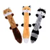 Dog Squeaky plush toy Cute fox shape pet Chews dog toys dog accessories