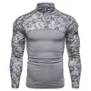 Mege Camouflage Tactical Military Clothing Combat Shirt Assault Multicam ACU Långärmad armé Tight T -shirt Army USMC Costume 201116