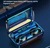 F9-5 V8 TWS Touch Control Bluetooth 5.0 Headphones earphones LED Display Wireless Sports Stereo Earbuds Headset power bank charging dock 002