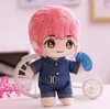 20 cm dessin animé étoile poupée en peluche mignon kpop garçon poupée rempli en peluche oreiller peluche poupée en peluche avec des vêtements cadeaux de Noël 2010062202