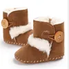 Bottes de neige pour bébés chaussures de bébé d'hiver nouveau-né garçons filles bottes chaudes enfant en bas âge premier marcheur chaussures taille 11 cm-12 cm-13 cm