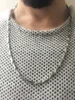 Roestvrijstalen staalketen mannen 316 titanium ketting kreeft collier homme hombre ketting mannen lange keten diy joodse make 1