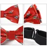 어린이 크리스마스 bowtie 10 색 5 * 9cm bowknot x-mas 나비 넥타이 남자 폴리 에스터 넥타이 액세서리 크리스마스 선물