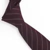 Boyun bağları sitonjwly 6cm pamuk çizgili kravat erkekler sıska kravat düğünü erkek elbise aksesuarı özel logo1