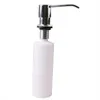 Witte vloeibare zeep dispenser lotion pomp cover gebouwd in keukengootjes aanrecht koken tool gebruiksvoorwerpen keukenaccessoires1