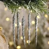 Висит орнамент моделирования ледяной рождественские украшения поддельных сосусов реквизит DIY зимняя свадьба вечеринка домашний декор Y201020