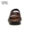 Camel Active Echtes Leder Männer Mode Bequeme Sandalen Freizeit Schnalle Riemen Marke Schuhe Herren Strand Sandalen 3730 W0UK #