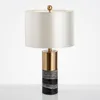 marble table lamp modern table light reading lighting living room lighting fancy lighting hotel