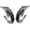 1Pair Sale Acrylic Ear Plugs Tunnels Angel Wing Ear Spiral Piercing Taper Stretcher Expander Hot Fashion Ear Plugs Tunnels