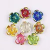 Boliao 20pcs 16mm Rose Flower Ab Color Shiny Resin Flat Back Sew On Bag/clothes Handmade Art Work Pendant Decoration 2 H jllLMK