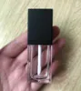 8 ml hoge kwaliteit vierkante lege lip glanzend buis transparante lippen balsem fles borstel container diy mini hervulbare fles lip glanzend buis SN4817