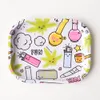 Rolling Tray 7"* 5.5" Metal Tobacco Tray rookpijp kruidenmolen tabaksopslag rookaccessoire