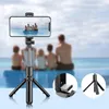 Multi-função S03 Sem Fio Bluetooth Selfie Stick Dobrável Handheld Monopod Obturador Remoto Extensível Mini Tripé para iOS Android