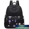 ファッションオックスフォードクロスバックパック女性の新しい大容量印刷レジャー旅行学校バッグ