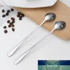 Long Handle Spoon Korean Stainless Steel Creative Tea Coffee Ice Cream Teaspoons