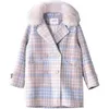 Mishow Women Coat outerwear winter clothing fashion warm woolen blends female elegant Double Breasted woolen coat MX18D9679 201102