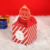 Geschenk Wrap-Obst-Verpackungsbox-Docorations-Weihnachtsabend-Apfel-Verpackung Papierkästen Weihnachten Süßigkeitengeschenk Apple-Boxen W-00354