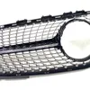 1 Piece Top Quality ABS Diamond Style Kidney Mesh Grilles For A Class W176 Car Front Bumper Grill Grille