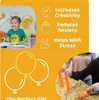 UPS Fidget Brinquedos Taça Sucção Quadrado Pat Pat Silicone Descompressão Folha de Brinquedo Childress Stress Relief Squeeze Toy Antistress Soft Squishy