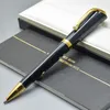 Promotie pen 6 Kleuren metalen Balpen Rollerball met Parel Clip hoge kwaliteit dame refill pennen Gift6920304