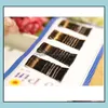 Cabelo Cabelo Barrettes Jóias 60pcs/Lote Acessórios de casamento Para mulheres Boby Pins Clip Flat Bk Bob Pin Bridal Bijoux Cheveux Mariage Drop