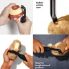 Multifunctional stainless steel tool peeling knife household fruit hand kitchen potato Apple melon gadget KK6625HY