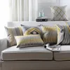 Scandinavian style Cushion Cover Home Decor Geometric Decorative Cushion Covers Zebra Throw Pillows Cases Yellow Grey Pillowcase 207R