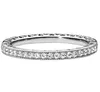 REAL 925 Sterling Silver Cz Diamond Ring Fit Pandora Br￶llopsringar Engagemangsmycken f￶r kvinnor 59 M2