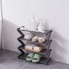 Multifunctional Shoe Rack Organizer Stand Rack 45 Multilayers Solid Shelves Room Modern Shoe Living Bedroom Storage 201109