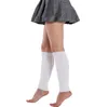 Jambières en tricot côtelé pour femmes chaussettes hautes pour les sports de fête Yoga danse accessoires de fête sur le thème de la musique des années 80