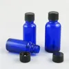 Empty Perfume e liquid Glass Bottles Essential Oil Parfum Travel Use Refillable Green Blue with black cap 500pcs