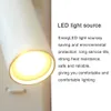 Topoch Applique da parete Lampada per illuminazione interna per lettura sul comodino LED 3W con caricatore USB 5V 2A Luci per testiera del letto Lampada direzionale