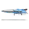 G30C Artr-RC Fibreglass Gasoline RC Racing Boat 30 cm3 silnik radio SYS SERWOS BLUE THZH0068