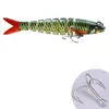 Ny ankomst 10 Färg 9cm 7g Bass Fiske Lures Freshwater Fish Lure Swimbaits Slow Sinking Gears LifeLike Lure Glide Bait Tackle Kits 160pcs