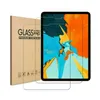 2in1 kaart 9H 2.5D gehard glazen schermbeschermer voor Apple iPad Pro 12.9 inch 100 stks Big Size beschermfolie met retailverpakkingen