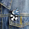 Beetlejuice serpent émail broches Animal Badge broche épinglette pour Denim Jeans chemise sac horreur amusant film bijoux cadeau pour ami9785770