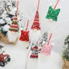 اليدوية غنوم غنوم مجموعة حلية عيد الميلاد الحلي شجرة عيد الميلاد الشنق التماثيل عيد الميلاد سانتا غنوم دمية القطيفة