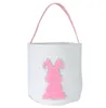 Easter jajko przechowywania kosz na płótnie cekiny królika wiadro Kreatywna Wielkanoc prezent torba z królika ogon dekoracji 10 stylów CCE4518