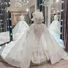 Lüks Prenses Gelinlikler Mermaid Gelinlik Ayrılabilir Tren Ile Dantel Applqiue Robe De Mariée Vintage Vestido de Noiva