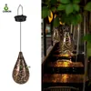 Luz solar da decoração do jardim à prova d 'água solar lâmpada solar pendurado levou luz decorativa iluminação lanterna lanterna caminho