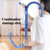Trigger Point Self Massager Stick Theracane Body Muscle Relief Rug Massage Haak Thera Cane Therapeutic Relaxation Pressure Tool