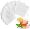 1000 Pcs/Lot sachets de thé 9x10 CM vides sachets de thé parfumés avec ficelle guérir joint papier filtre pour herbe thé en vrac livraison gratuite