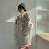 HWLZLTZHT Kış Artı Boyutu kadın Giyim Kore Kawaii Lambswool Ceket Eklenmiş Sıcak Parka Kadınlar Giyim Pamuk Temel Tops 201112