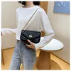 HBP Handbag 2-piece set texture popular small bag female 2021 new trendy fashion design shoulder bag high-quality chain messenger 223h