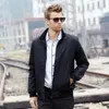 Mäns Jackor Jacka Stand Krage Vår Höstdesigner Plus Storlek Business Casual Coat Men Outwear Pull Homme 5XL 01