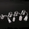 Narguilés 4mm 100% véritable quartz épais banger adaptateur pour verre bong plates-formes pétrolières gros clou 10mm 14mm 18mm, mâle et femelle