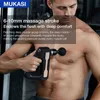Mukasi Electric Massage Gun 32 Gang Faszien Tiefgewebe Nackenkörper Rücken Muskelmassager Entspannung Schmerz Relief Bewegung 220104